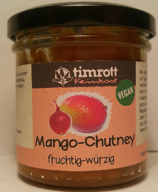 Mango-Chutney,klassisch, fruchtig-süß, 140ml